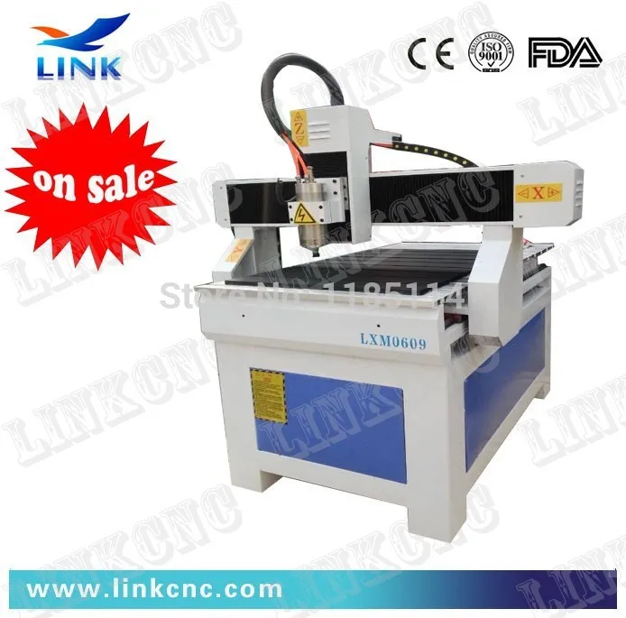 Небольшой фрезерный станок с чпу 6090 для алюминия медь нержавеющая сталь |