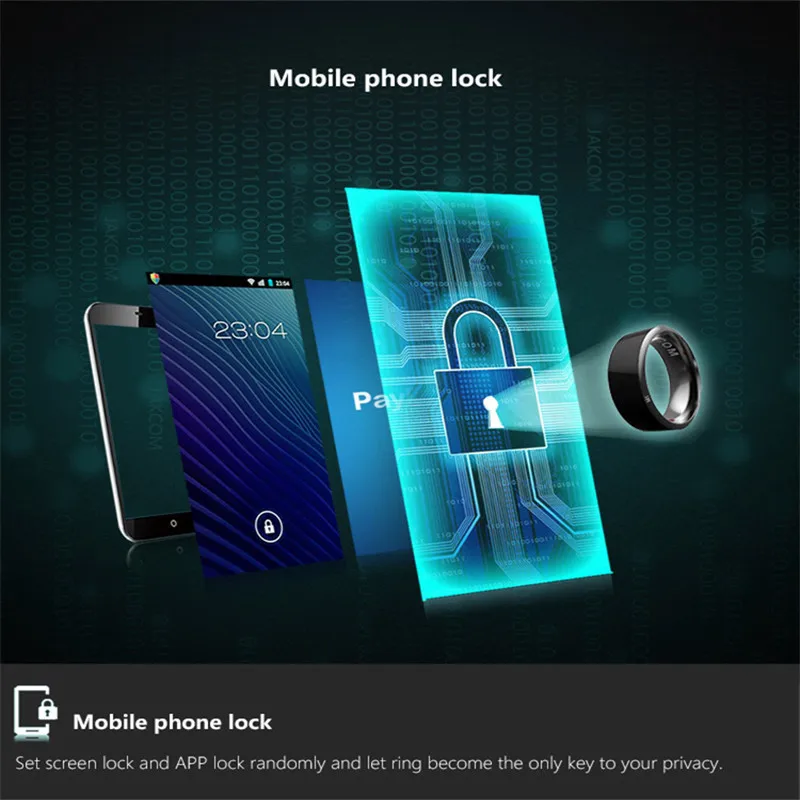 Автомобильное украшение смарт кольцо Jakcom R3 новая технология Волшебный палец NFC