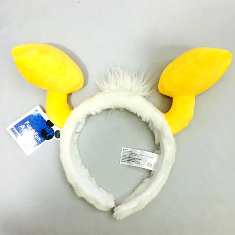 Headband Дисней плюшевый рюкзак Дональд Дак маргаритка мультфильм сумки на плечо Kawaii девочек детский сад Студенческая сумка через плечо для детей - Цвет: Headband