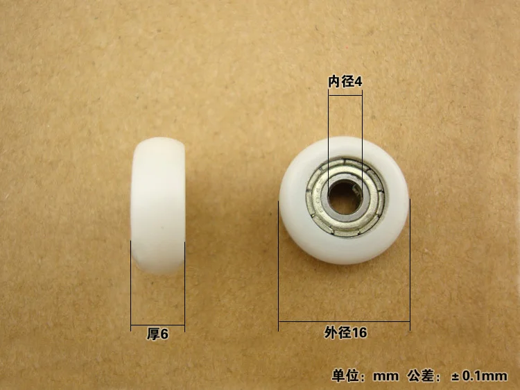 Высокое качество полиформальдегид POM покрытием шарикоподшипники 604zz встроенный