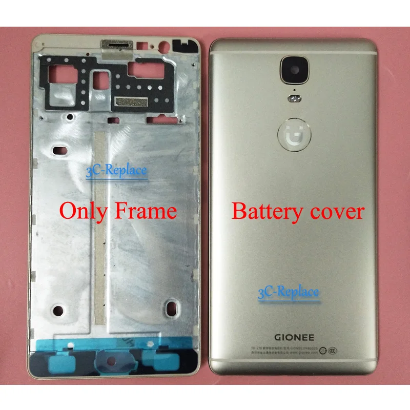 Для GiONEE M6 плюс GN8002 GN8002S Корпус Батарея задняя крышка мобильный телефон ЖК дисплея