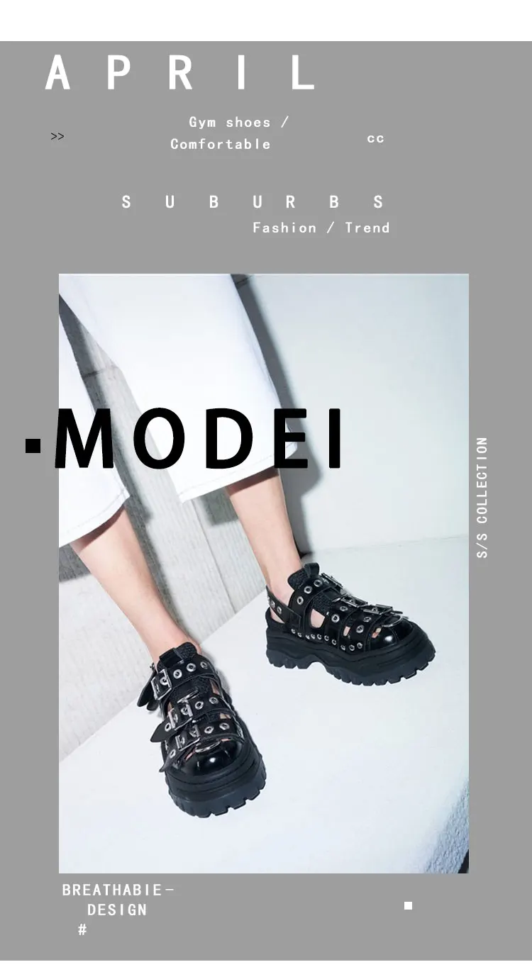 QWEDF Summer Women's Sandals Platform Women's Shoes Ins Hot Women Shoes Flats Zapatos Mujer G3-100