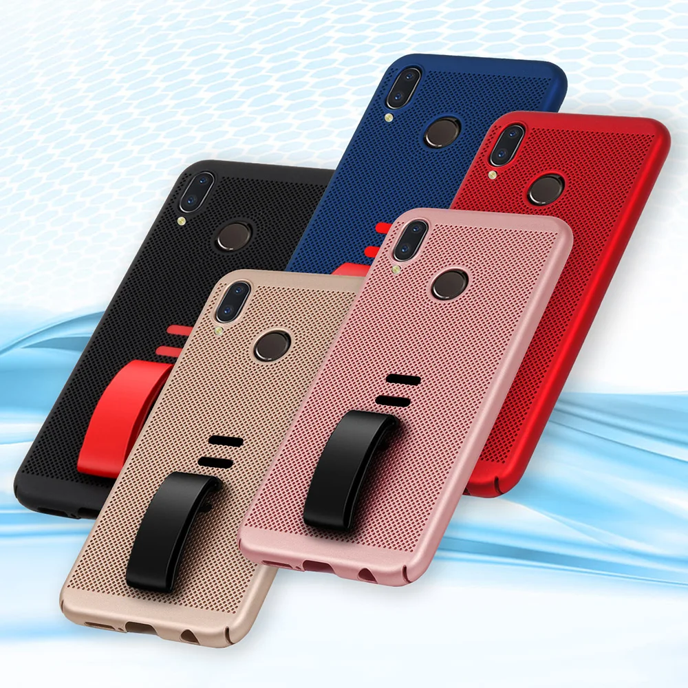 Heat Dissipation Hollow Case For Huawei P20 Lite Pro for P10 P9 P8 2017 P Smart Phone Cover Capa Fundas |