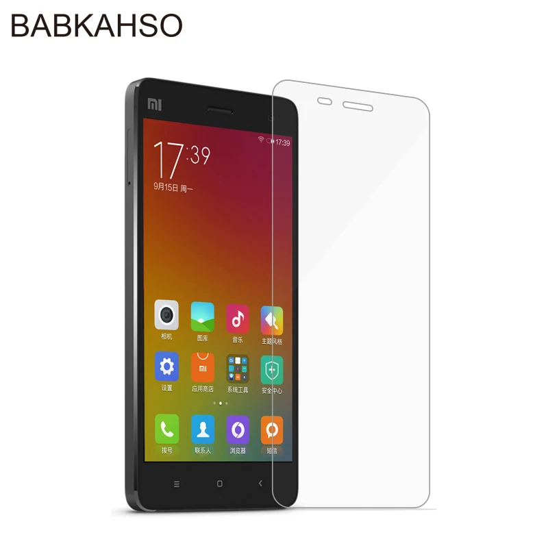 Удивительный 9H 0 26 мм 2.5D нанометр закаленное стекло Защита экрана для Xiaomi 4 Mi4