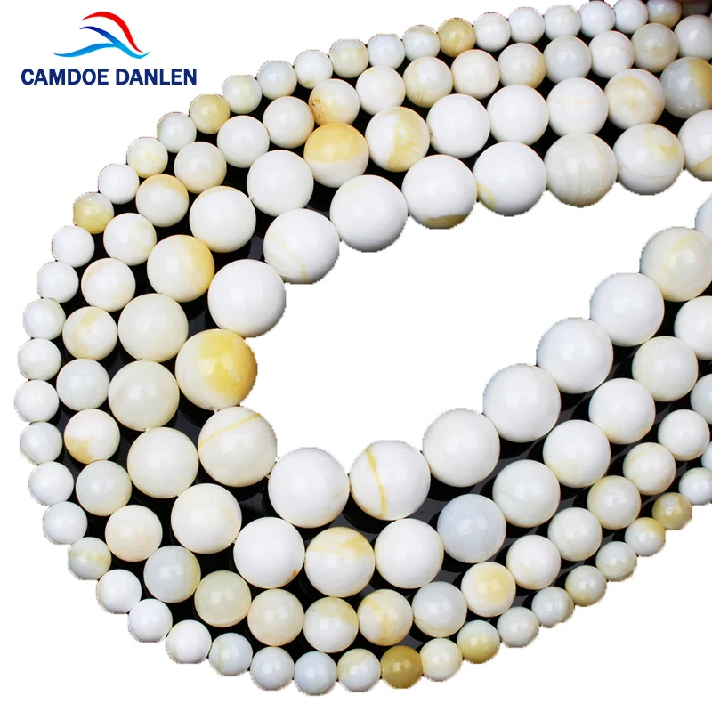 Фото Бусины из ракушек 6/8/10/12 мм|beads for diy|stone beadsshell beads |