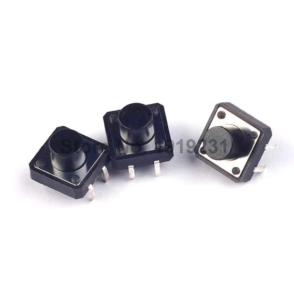 20 шт. DIP 12X12X8(h) мм тактовый Кнопочный микропереключатель мгновенного действия|switch