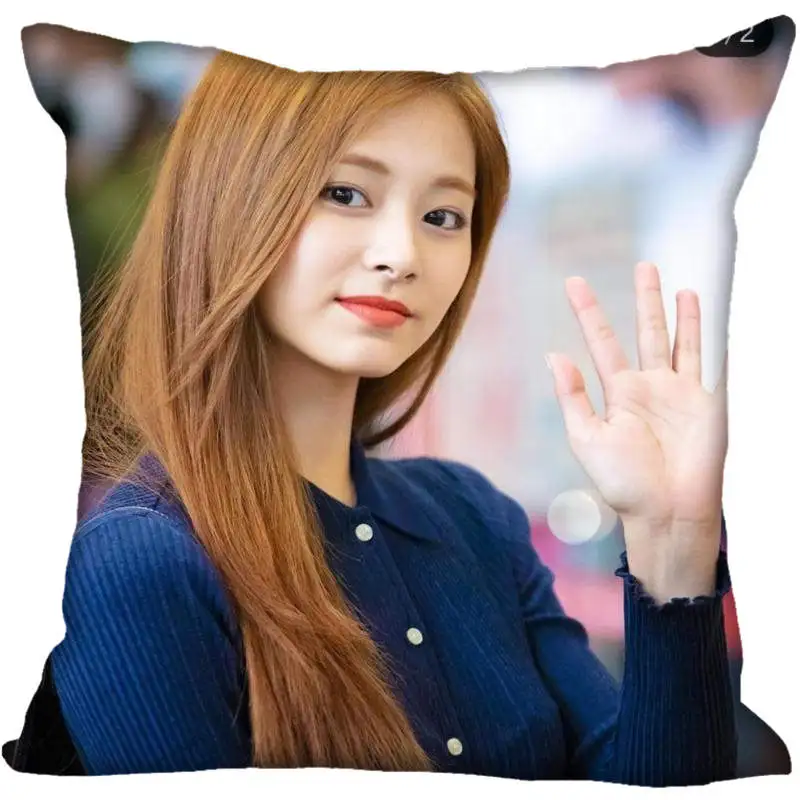 Новинка наволочки двухслойные Tzuyu Chou с принтом квадратная шелковая наволочка