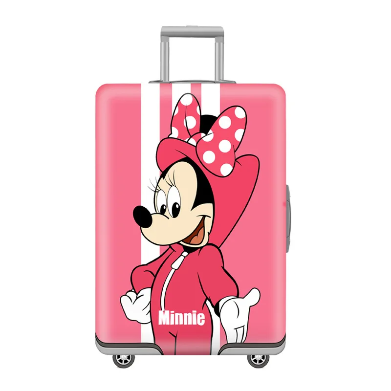 Travel Luggage Cover Дорожный Чехол для чемодана с Минни Микки, чехол для чемодана, чехол для путешествий, чехол для защиты от пыли, дорожные аксессуары S/M/L/XL 16 видов цветов - Цвет: Travel Luggage Cover