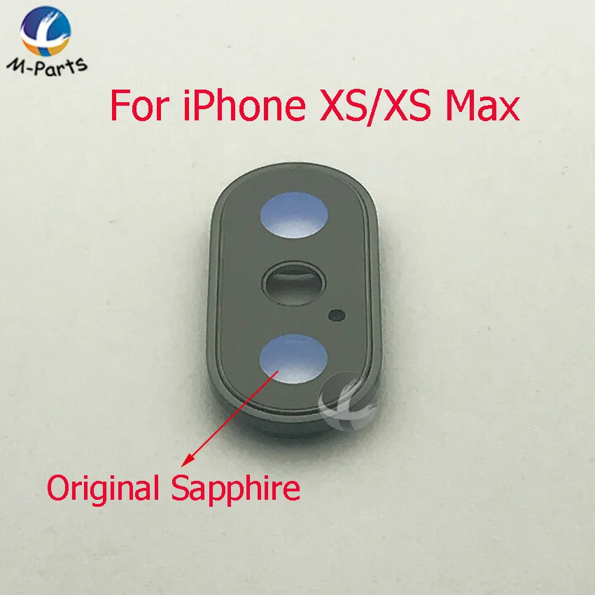 1 шт. сапфир для iPhone X XS Max XSM XR задняя крышка для камеры объектив кристальная защита стекло объектив+ рамка качество AAA