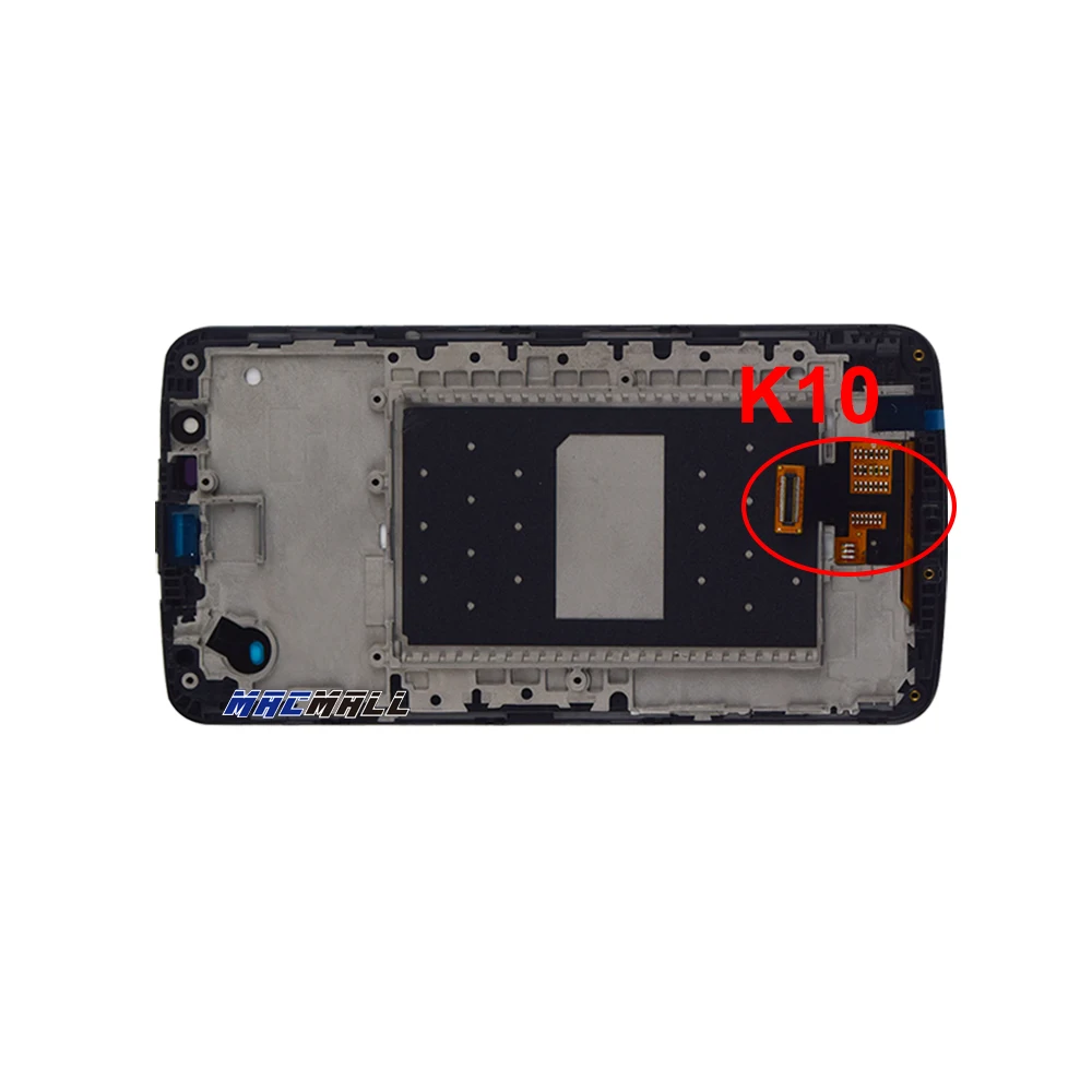 Новинка для LG K10 LTE K420N K430 K430DS K410 сменный ЖК-дисплей + сенсорный экран с рамкой в