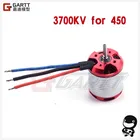 GARTT 3700KV 330W бесщеточный двигатель для 450 Align Trex RC вертолета