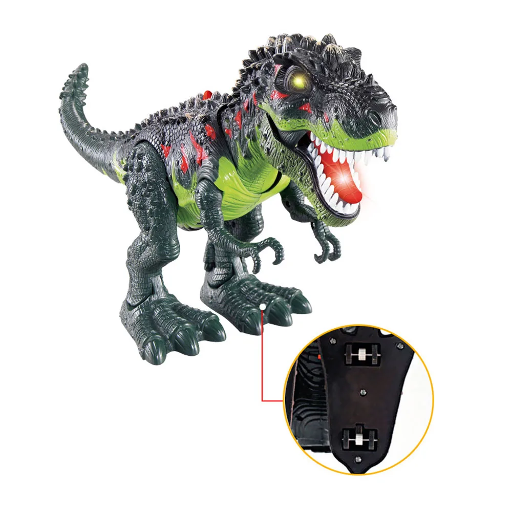 Электронных динозавров Игрушечные лошадки Модель Tyrannosaurus мигает динозавры робот
