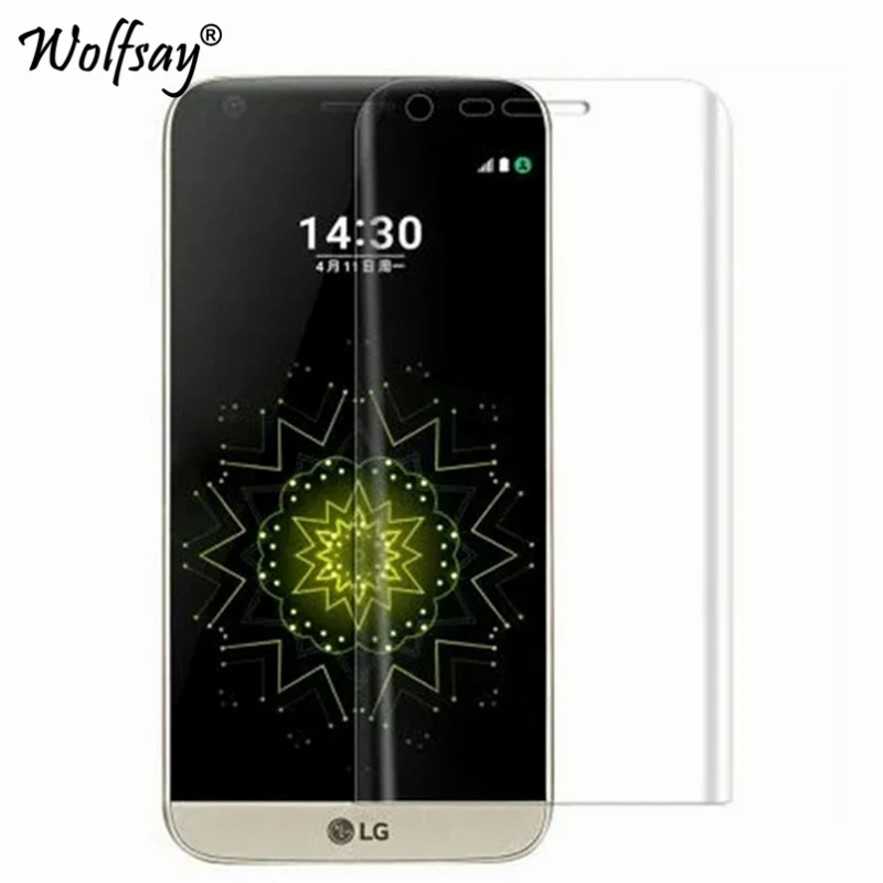 2 шт. полностью покрывающая нанопленка для LG G5 защитная пленка экрана устойчивая