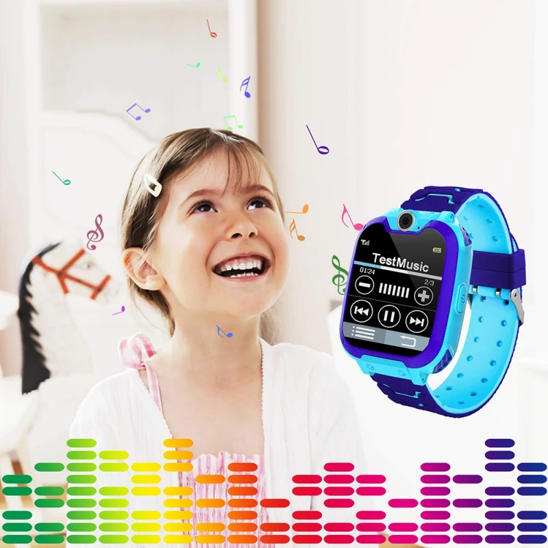 Умные часы LBS Kid Waterproof SmartWatches Baby Watch для детей SOS Call Location Finder Locator Tracker Anti Lost Monitor.