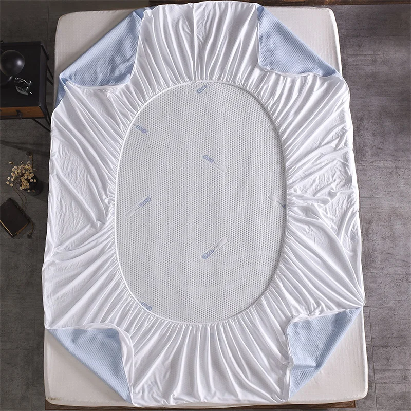 Распродажа Coolmax жаккардовый водонепроницаемый чехол для матраса с защитой от