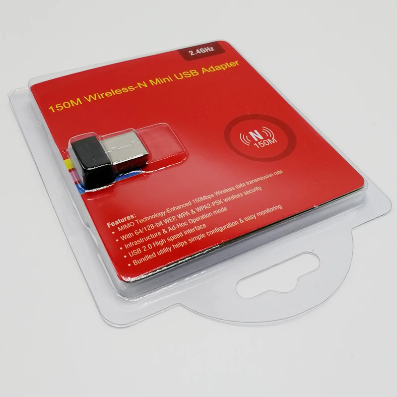 10 шт. Беспроводной Мини WiFi адаптер 150 Мбит/с USB 2 0 Сетевая Карта 802.11n/g/b 4 ГГц Realtek RTL8188