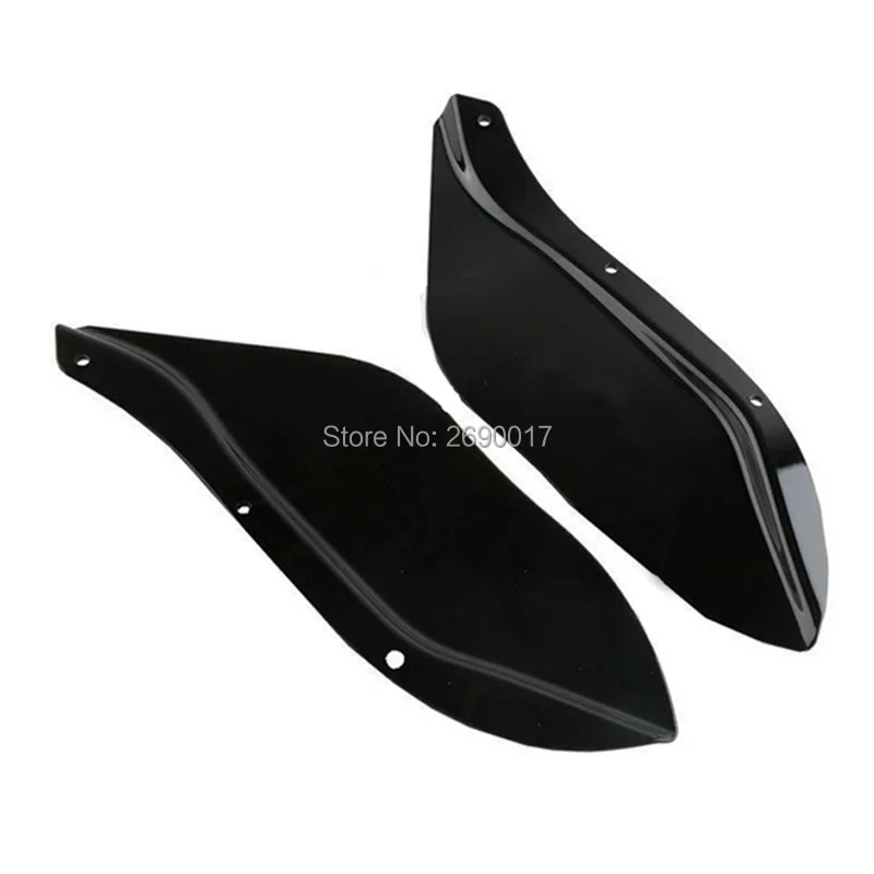 Черные ABS боковые воздушные дефлекторы лобовое стекло подходит для Harley Touring FLHR FLHT
