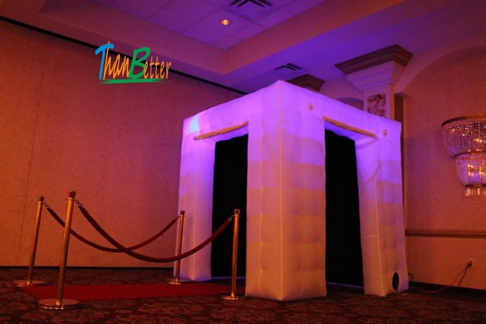 Две двери/2 двери под заказ надувная фотобудка для свадебной вечеринки