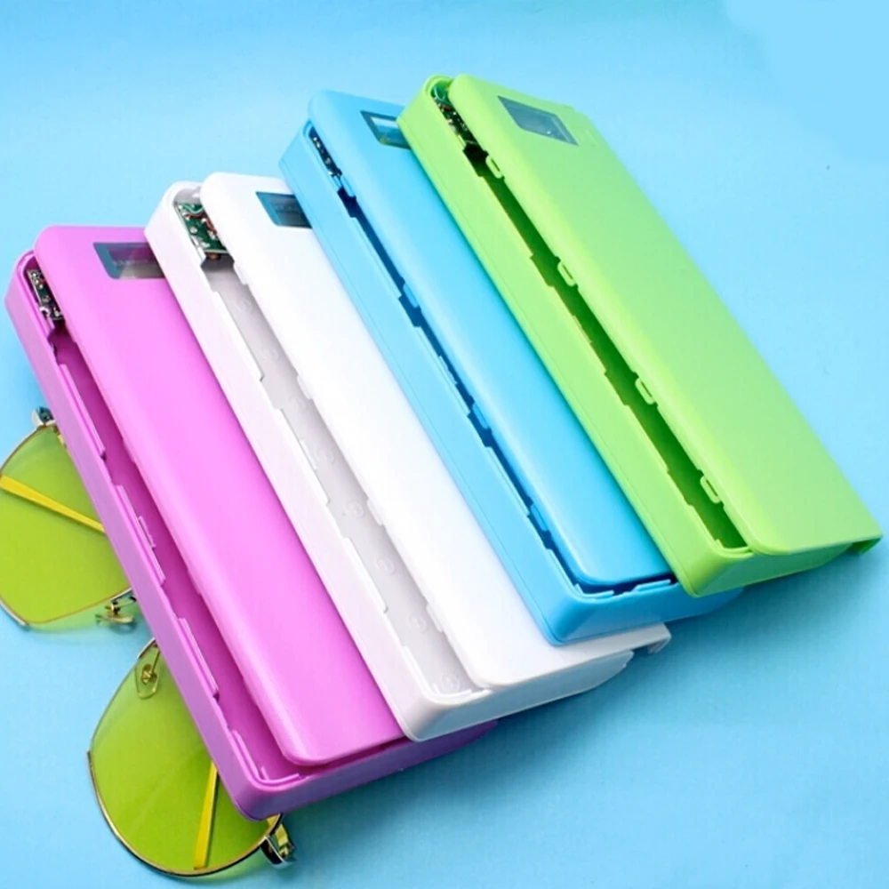 Vapeonly 18650 power Bank чехол для аккумулятора зарядное устройство для телефона портативное ЖК-внешнее 18650 зарядное устройство 2 порта умное зарядное устройство