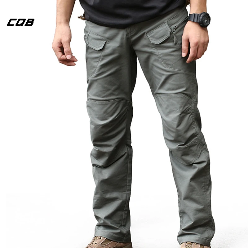 CQB Outdoor Sport Tactical Military Men's Pants for Climbing Overalls Trekking Breathable Trousers Multi-pocket Traveling | Спорт и