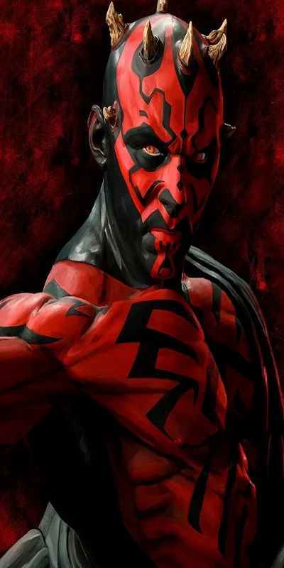Пляжное полотенце с принтом Star War Darth Maul банное из микрофибры спортивный