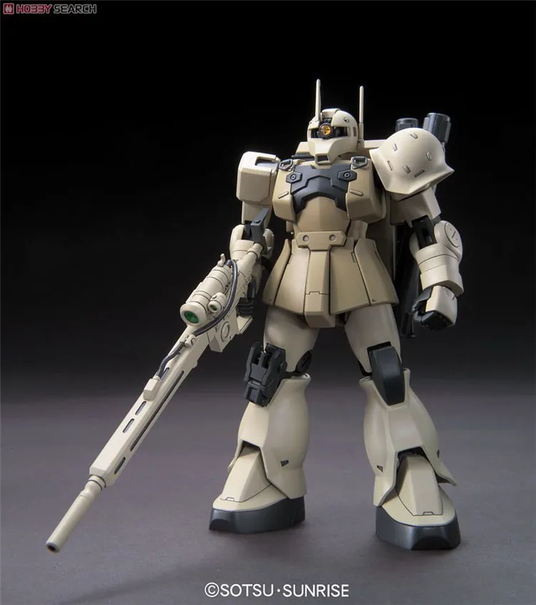 Bandai Gundam 1/144 HGUC MS-05L ZAKU I Тип снайпера(YONEM KIRKS CUSTOM) мобильный Костюм Фигурки собрать модель наборы игрушек