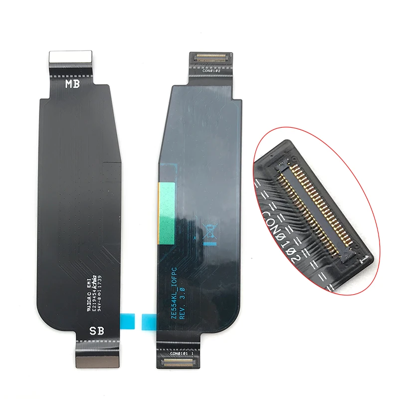 10 шт./лот, гибкий кабель для подключения материнской платы к ЖК-дисплею для ASUS Zenfone 4 ZE554KL, соединительная лента