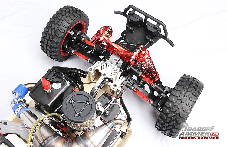 МР Racing Dragon HammerV2 с двигателем KM36cc и 2 шт 70 кг сервоприводы производительность трубы