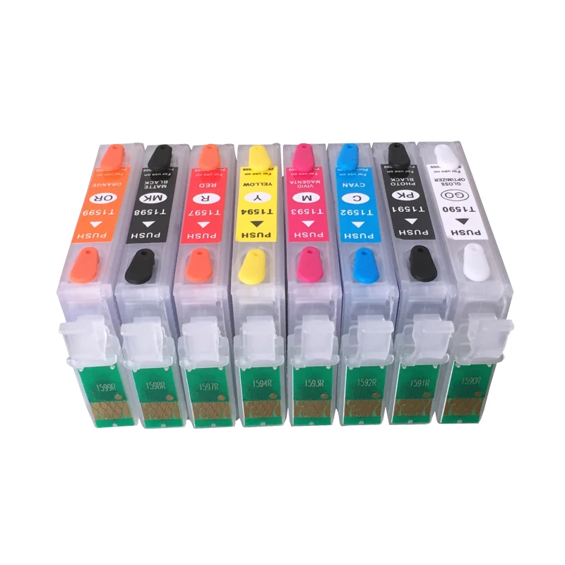 R2000 многоразового струйных картриджей T1594 T1599 для Epson Stylus Photo с ARC чипы бесплатная
