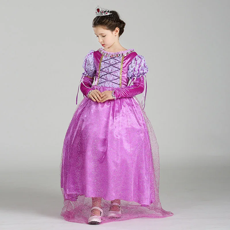 Children Artist Program Dresses Cartoon Princess Style Clothing For Girls Art Photos Fashion Dress Infanty Vestido | Детская одежда и