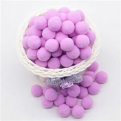 26lt purple 20g Помпон 8 мм, 10 мм, 15 мм, 20 мм, 25 мм, 30 м, помпон, понпон, шар, разноцветный помпончик, товары для рукоделия, для детей, игрушки для шитья одежды, 20 г - Цвет: 26lt purple 20g