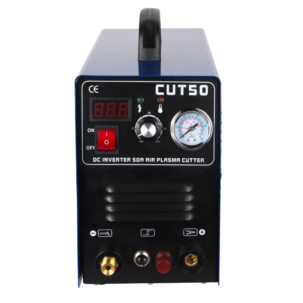 CUT50 Pilot Arc DC инвертор плазменный резак машина Daul напряжение 110/220 В 1-12 мм DIY