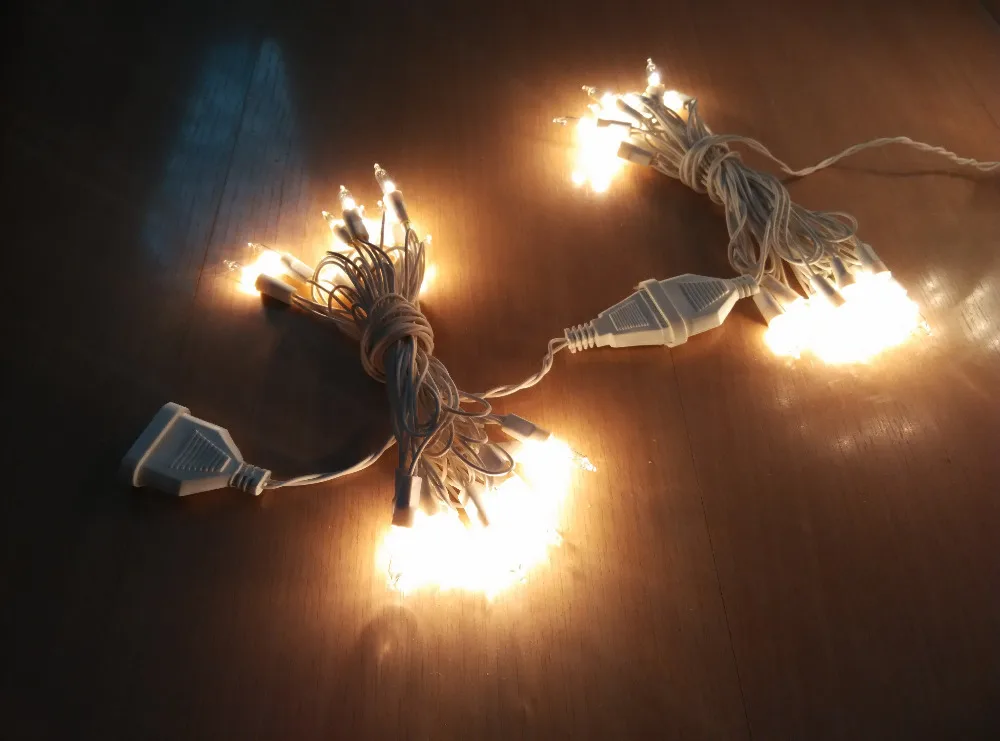 Гирлянда 3 м с 20 лампочками сказочные огни для тайского стиля ватными шариками|fairy