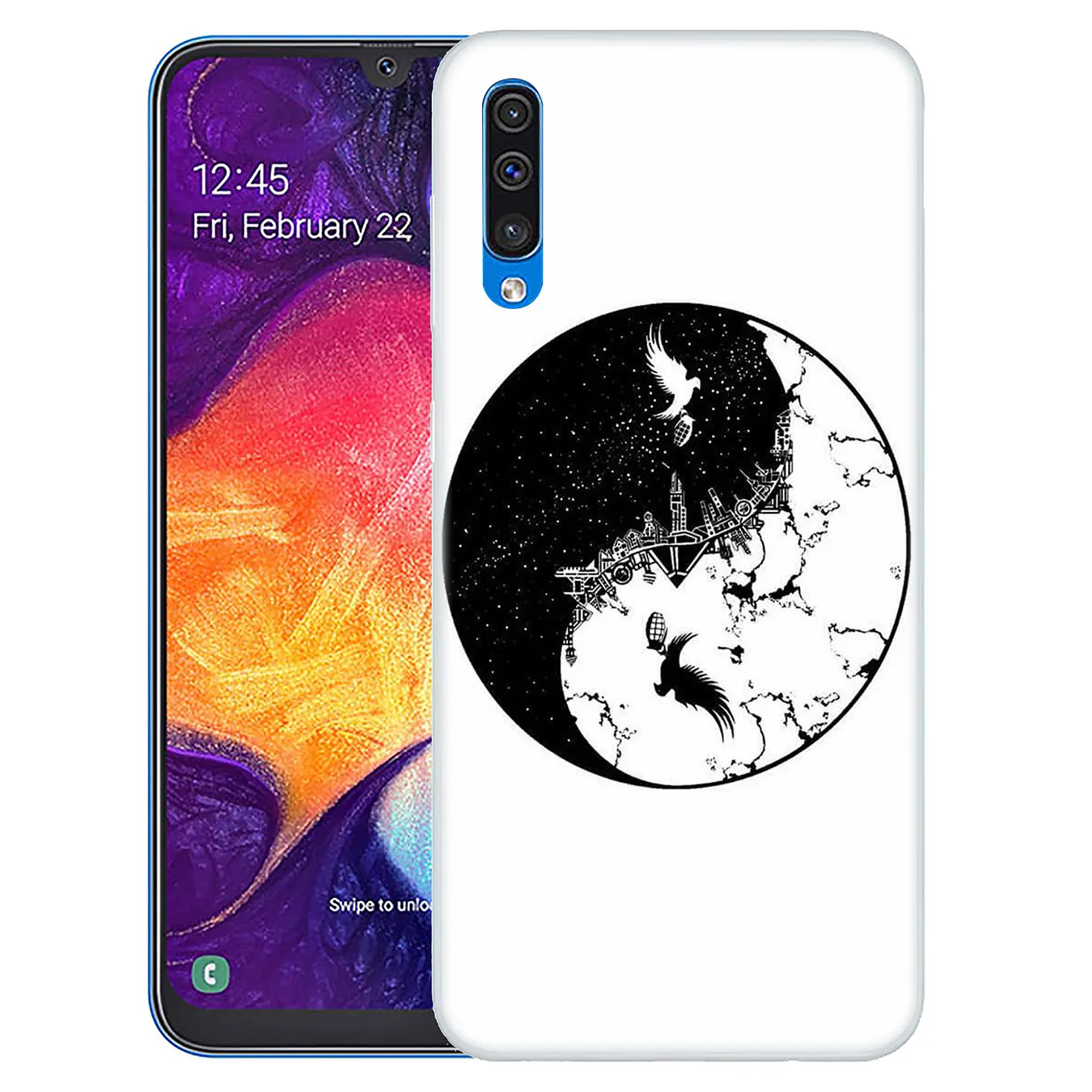 Жесткий прозрачный чехол для телефона Lavaza Samsung Galaxy A10 A20 A30 A40 A50 A60 A70 M40 M30 M20 M10 A20e |