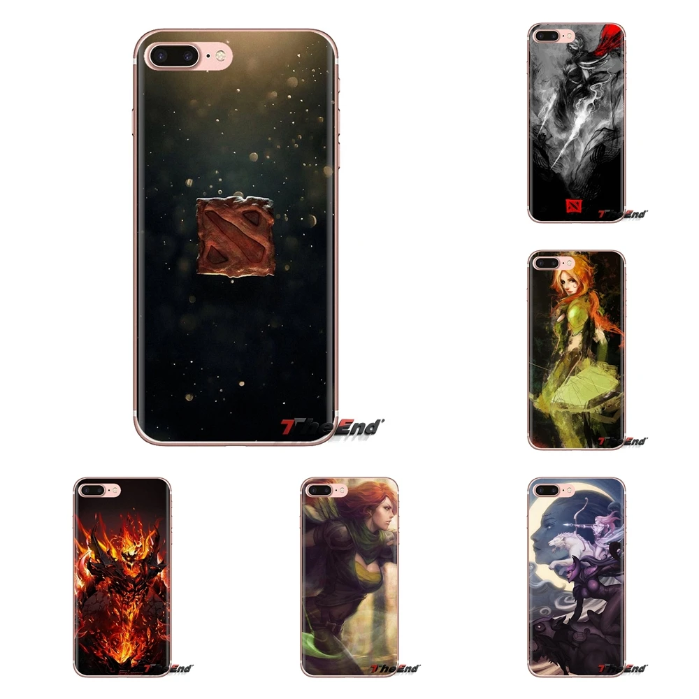 dota 2 design Transparent Soft Cases Covers For Huawei Mate Honor 4C 5C 5X 6X 7 7A 7C 8 9 10 8C 8X 20 Lite Pro |
