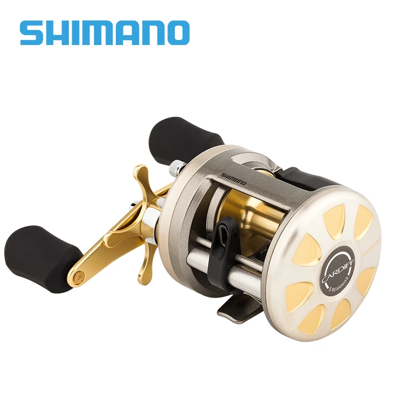 Оригинальная Рыболовная катушка Shimano CARDIFF 200A 201A 300A 301A 400A 401A для приманки 4 + 1BB