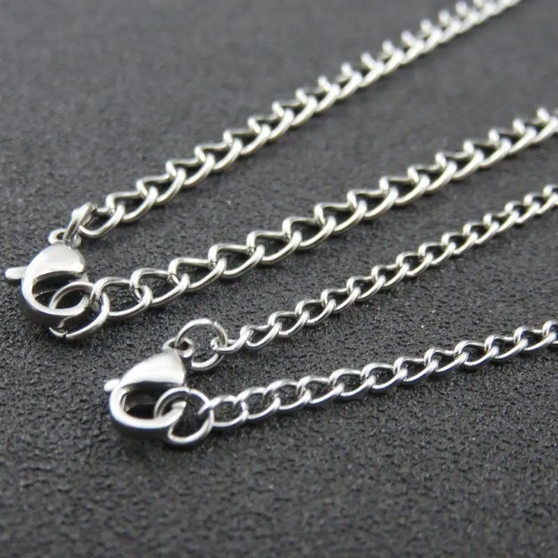 Женская цепочка Роло 2 2/4 мм из нержавеющей стали 50 см 60 70 80 | Украшения и