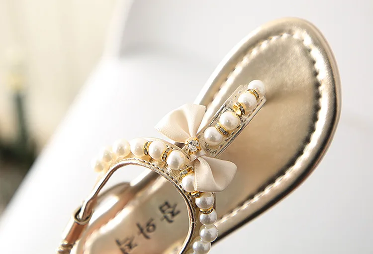 Сандалии для девочек Новинка 2019 года обувь на плоской мягкой подошве детская