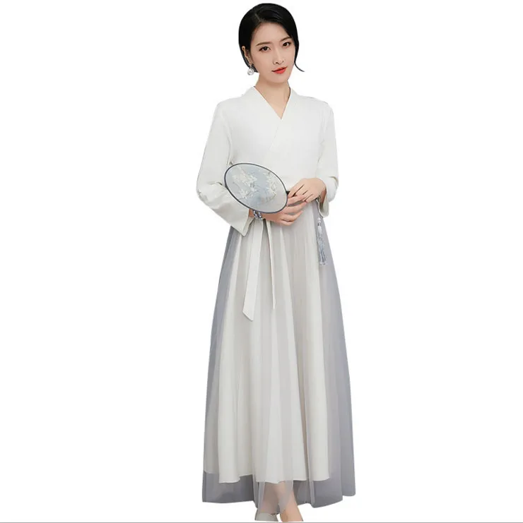 2019 весеннее хлопковое и льняное Приталенное кружевное платье в стиле ретро с