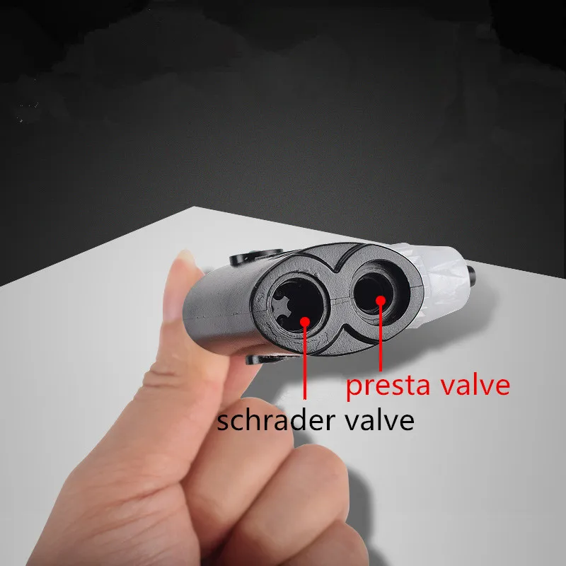 Аксессуары для ремонта насадки накачивания велосипедного насоса presta schrader valve
