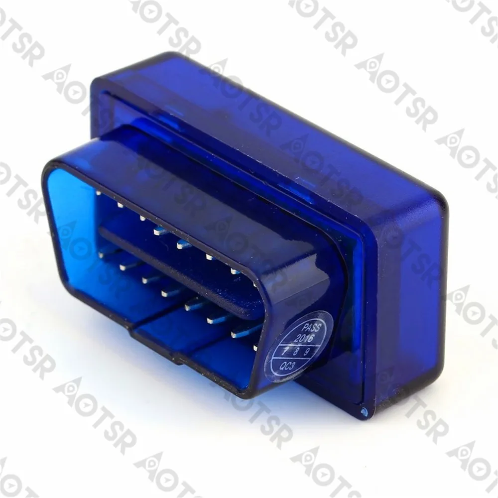 Bluetooth интерфейс OBD 2 Elm-327 OBDII автоматический диагностический инструмент сканер ELM 327 работает на Android Torque/PC v 2,1 адаптер BT