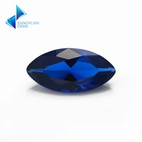size 3x6mm8x16mm 106 109 120 113 blue stone maquise shape synthetic spinel gems stones for jewelry making