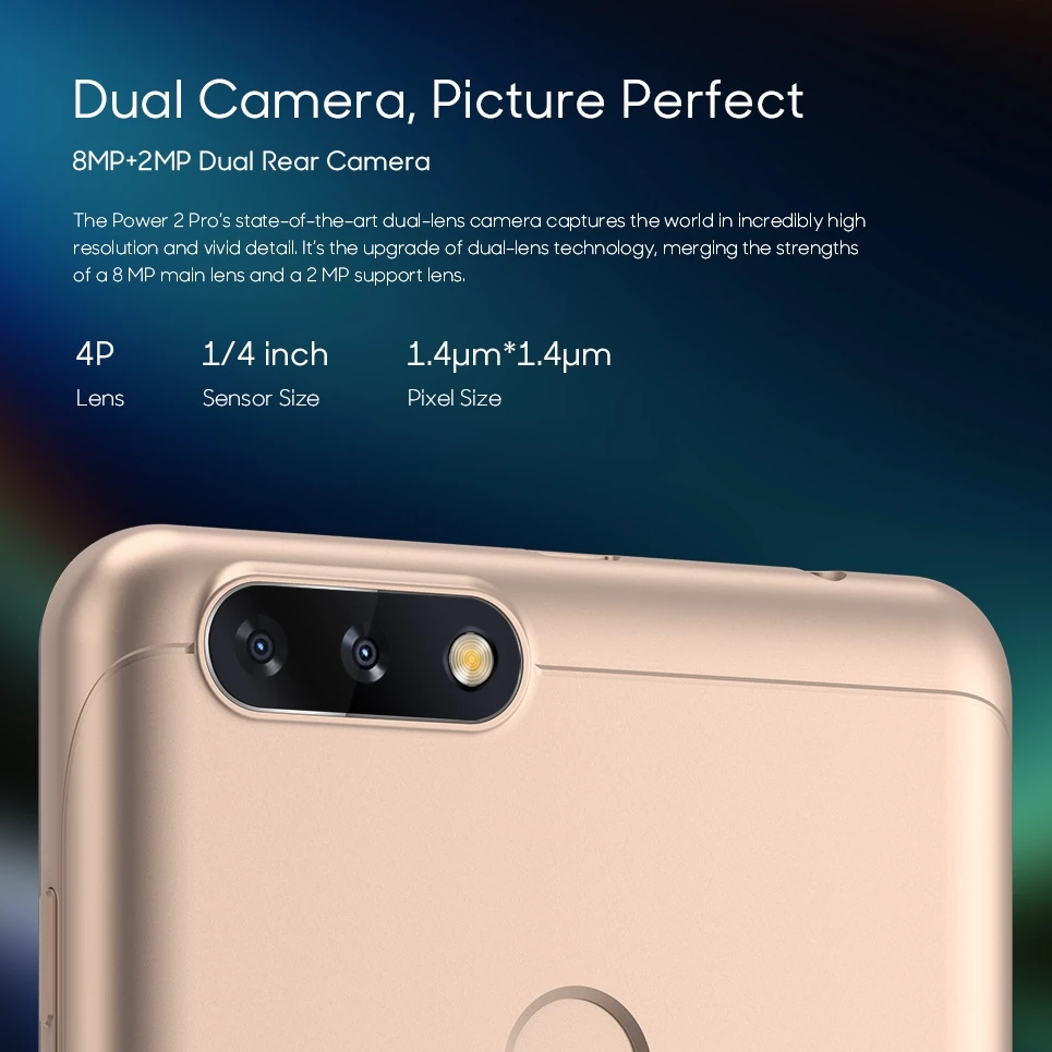 LEAGOO мощность 2 Pro 5 &quotHD мобильного телефона Android 8 1 MTK6739 4 ядра ГБ 16 4000 мАч Face ID 8MP