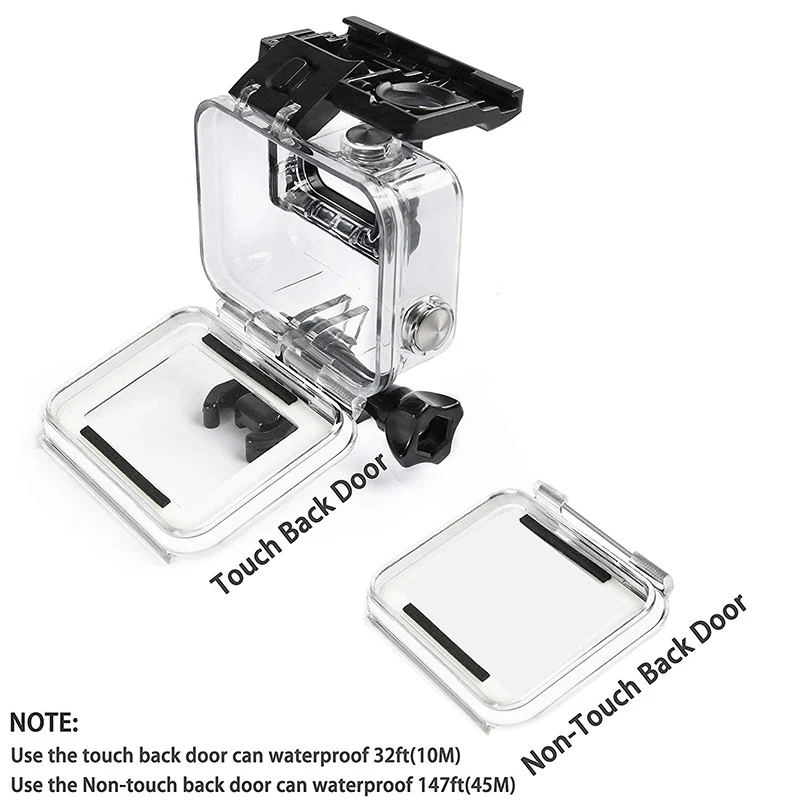 45 м подводный водонепроницаемый чехол для GoPro Hero 7 Черный Защитный корпус