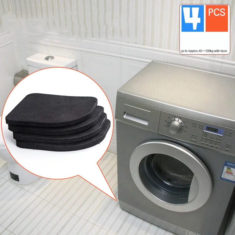 4 шт. многофункциональные Нескользящие Коврики для стиральной машины аксессуары
