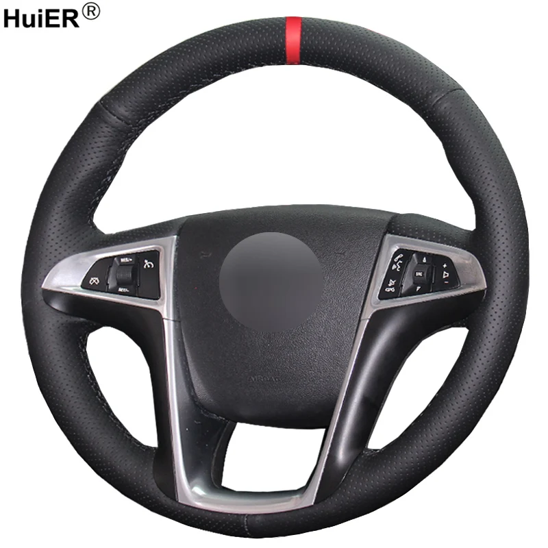 

Ручное шитье HuiER для Buick Lacrosse 2010-2012 2013 Regal 2011-2013 Chevrolet Equinox 2010-16 Stuurhoes