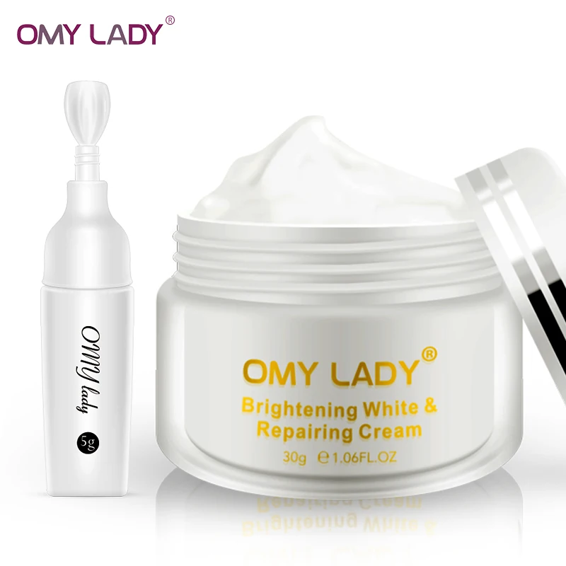 OMY LADY отбеливающий и Осветляющий крем для лица + коллаж век морщин черный круг