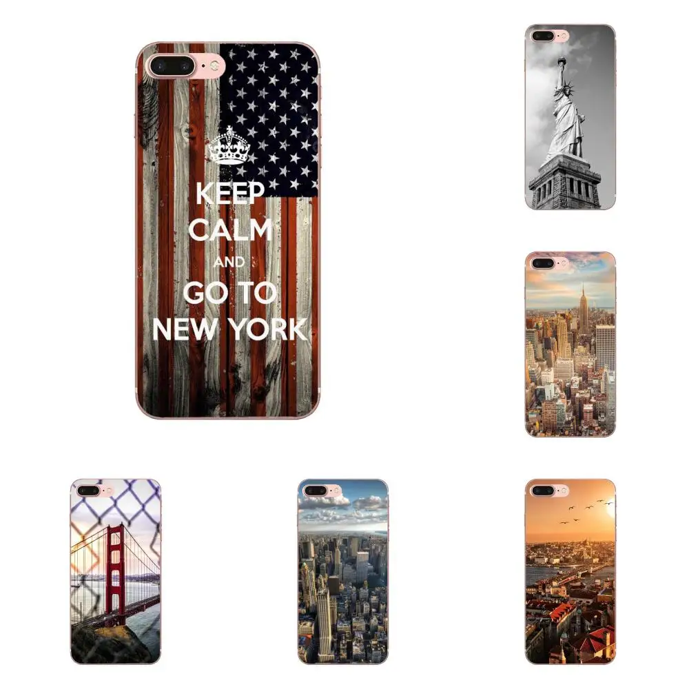 Вертикальный чехол для телефона с узором Возьмите меня в Нью-Йорк Galaxy J1 J2 J3 J330 J4 J5