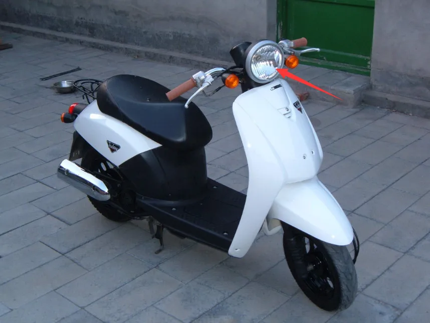 Honglue аксессуары для мотоциклов фара в сборе одинарная скутера HONDA TODAY AF61 |