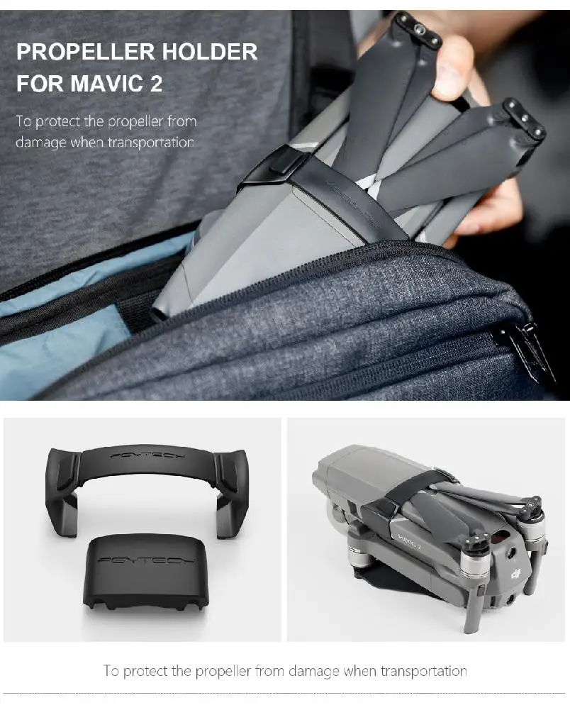 PGYTECH аксессуары комбо для MAVIC 2 ZOOM (профессиональный) шасси расширение пропеллера